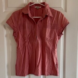 Summer dusty rose blouse